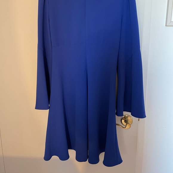 Diane Von Furstenberg (DVF) blue long sleeve dress. nwt - Picture 5 of 7